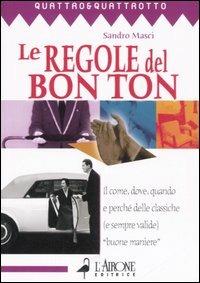 Le regole del bon ton - Sandro Masci - copertina