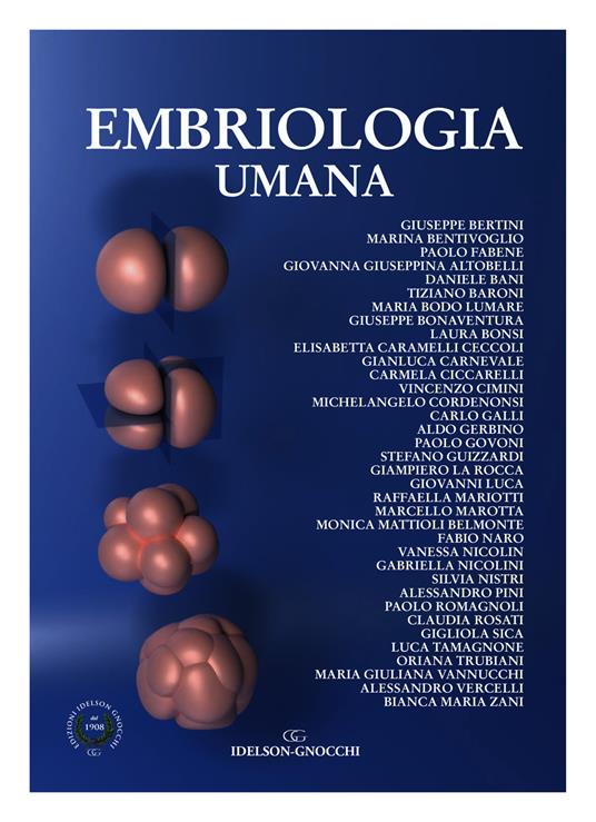 Embriologia umana - copertina