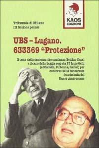 UBS-Lugano. 633369 «Protezione» - copertina