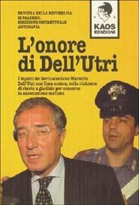 L'onore di Dell'Utri - copertina