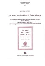 La teoria funzionalista di David Mitrany