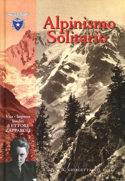 Alpinismo solitario - Ettore Zapparoli - copertina