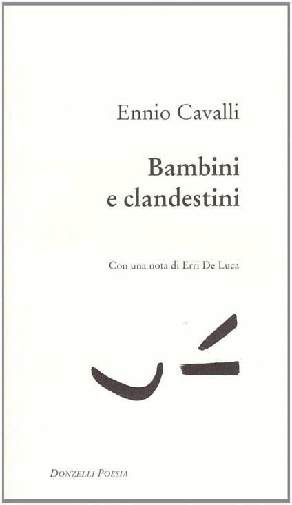 Bambini e clandestini - Ennio Cavalli - copertina