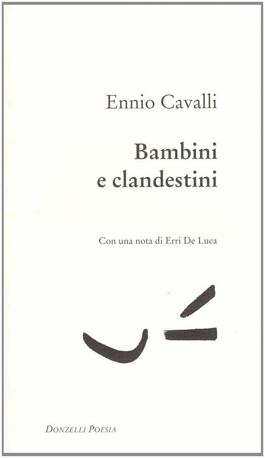 Bambini e clandestini - Ennio Cavalli - copertina