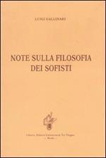 Note sulla filosofia dei sofisti