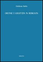 Ordine e giustizia in Bergson