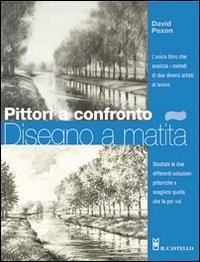 Pittori a confronto. Disegno a matita - David Poxon - copertina