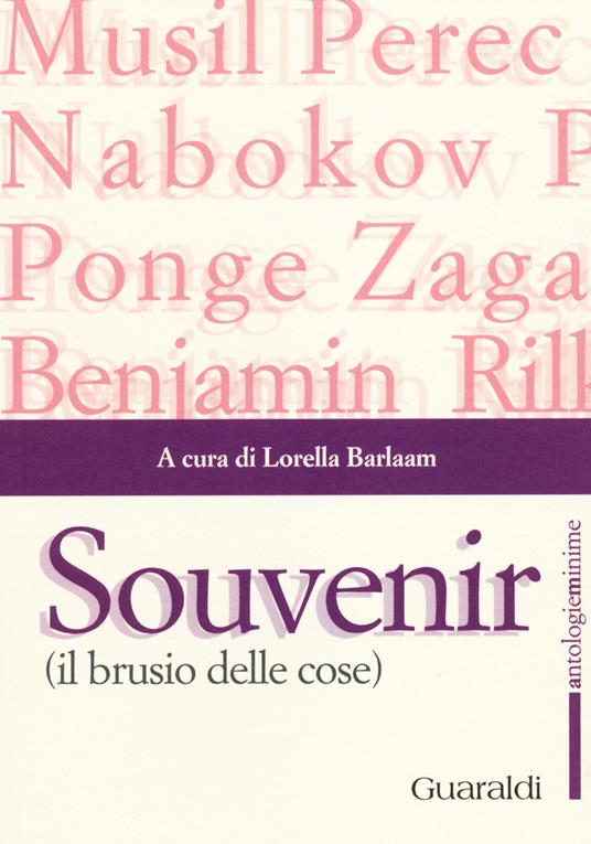 Souvenir (il brusio delle cose) - copertina