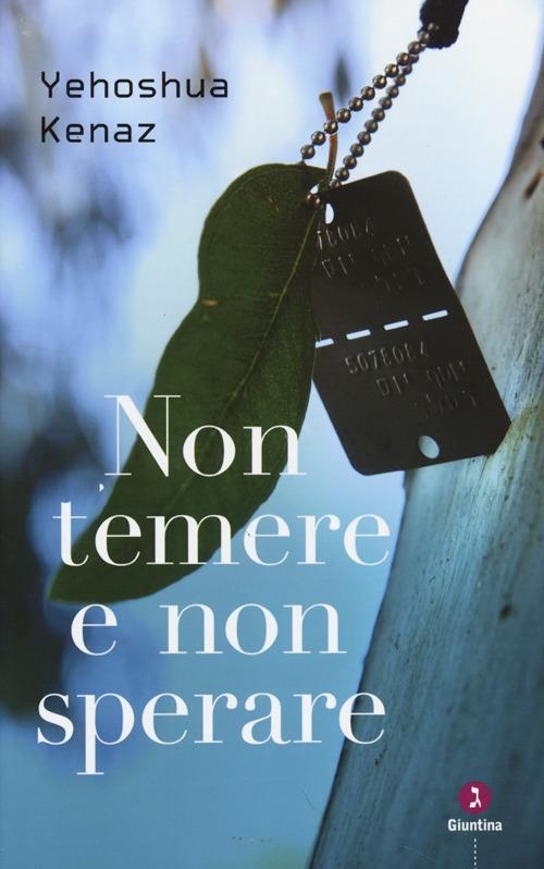 Non temere e non sperare - Yehoshua Kenaz - copertina