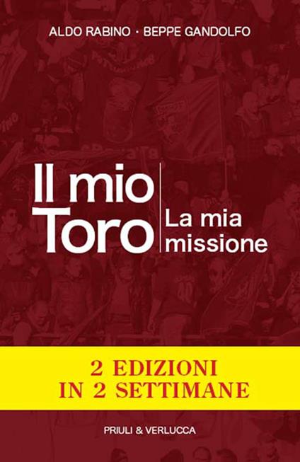 Il mio toro. La mia missione - Beppe Gandolfo,Aldo Rabino - ebook