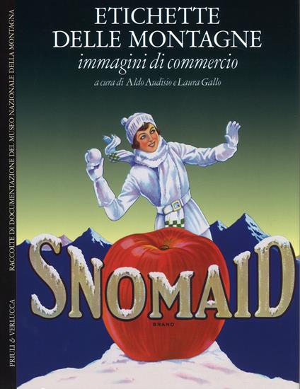 Etichette delle montagne. Immagini di commercio. Ediz. italiana e inglese - copertina