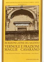 Iscrizioni latine del Salento. Vernole e frazioni, Maglie, Casarano