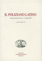 Il Poliziano latino