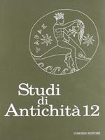 Studi di antichità. Vol. 12