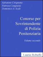 Concorso per sovrintendente di polizia penitenziaria. Vol. 2