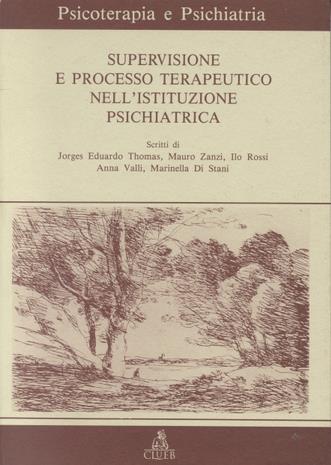 Supervisione del processo terapeutico nell'istituzione psichiatrica - copertina