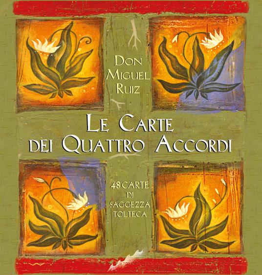 Le carte dei quattro accordi. Ediz. illustrata - Miguel Ruiz - copertina