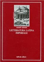 Letteratura latina imperiale. Da Manlio a Boezio