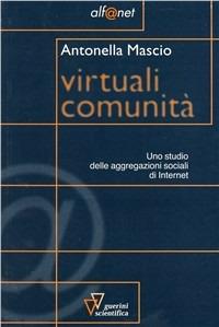 Virtuali comunità - Antonella Mascio - copertina