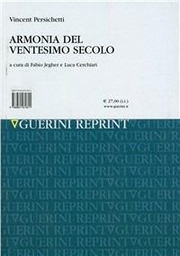 Armonia del ventesimo secolo - Vincent Persichetti - copertina