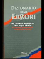 Dizionario degli errori