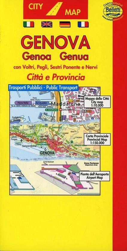 Genova 1:10.000 - copertina