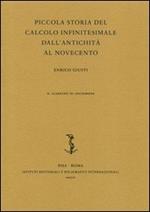 Piccola storia del calcolo infinitesimale dall'antichità al Novecento