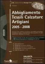 Abbigliamento tessili calzature artigiani 2005-2008