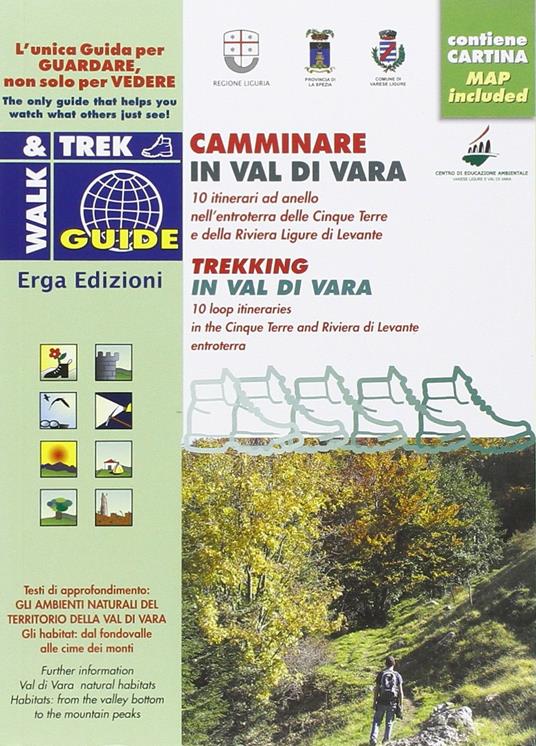 Camminare in val di Vara. Con cartina - copertina