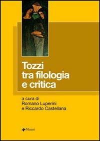 Tozzi tra filologia e critica - copertina