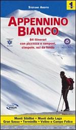 Appennino bianco. Vol. 1: 84 itinerari con piccozza e ramponi, ciaspole, sci da fondo.