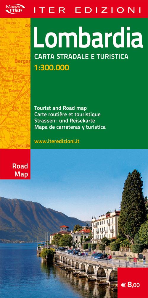 Lombardia. Carte stradale e turistica 1:300.000. Ediz. multilingue - copertina