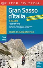 Gran Sasso d'Italia. Carta escursionistica 1:25.000