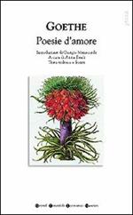 Poesie d'amore. Testo tedesco a fronte