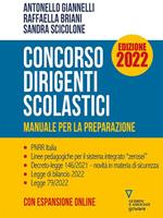 Concorso dirigenti scolastici 2022. Manuale per la preparazione