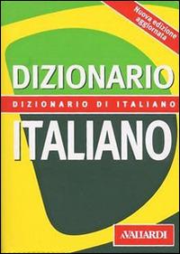 Dizionario italiano - Laura Craici - copertina