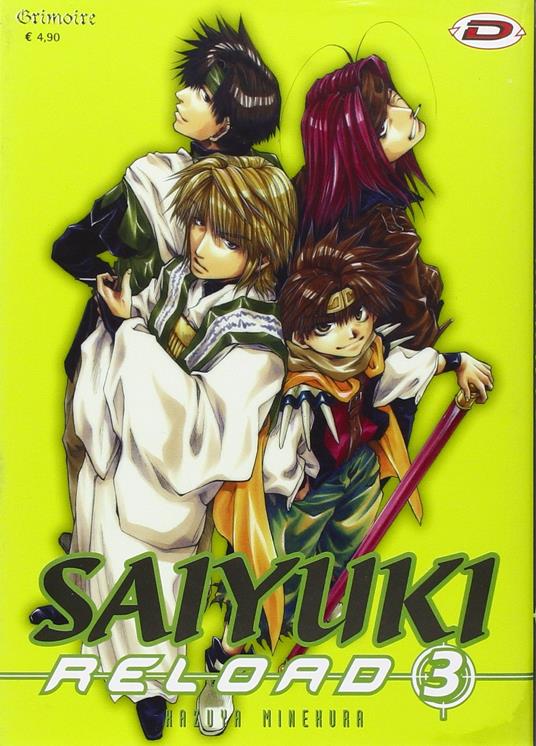 Saiyuki reload. Vol. 3 - Kazuya Minekura - copertina