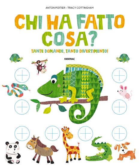 Chi ha fatto cosa? Tante domande, tanto divertimento! - Anton Poitier - copertina