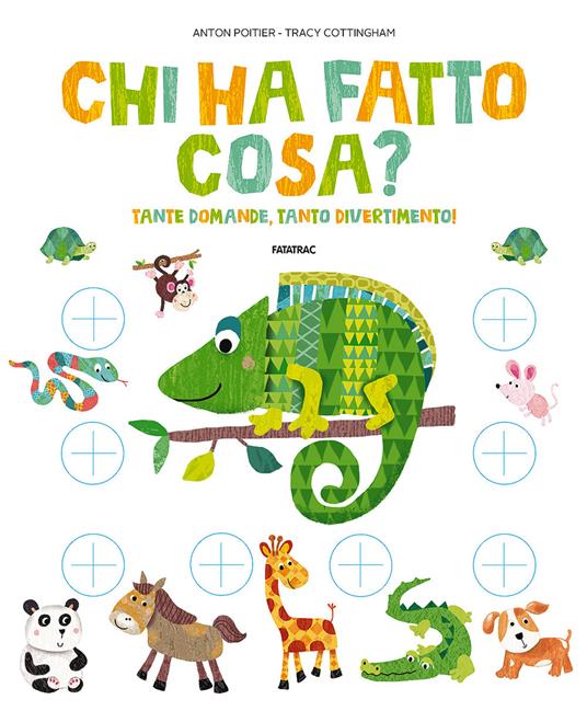 Chi ha fatto cosa? Tante domande, tanto divertimento! - Anton Poitier - copertina