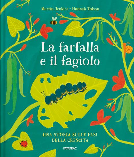 La farfalla e il fagiolo - Martin Jenkins - copertina