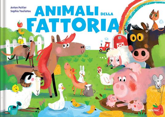 Animali Della Fattoria. Coloro E Gioco. Ediz. Illustrata 