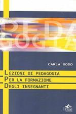 Lezioni di pedagogia per la formazione degli insegnanti