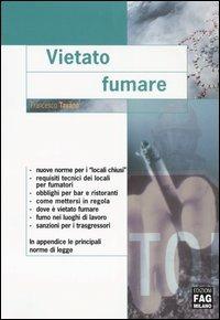 Vietato fumare - Francesco Tavano - copertina