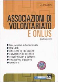 Associazioni di volontariato e Onlus - Luciano Alberti - copertina