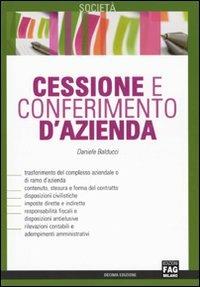 Cessione e conferimento d'azienda - Daniele Balducci - copertina