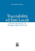 Tracciabilità ed enti locali