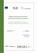 Indagine socio economica sul fenomeno dello sfruttamento lavorativo in agricoltura