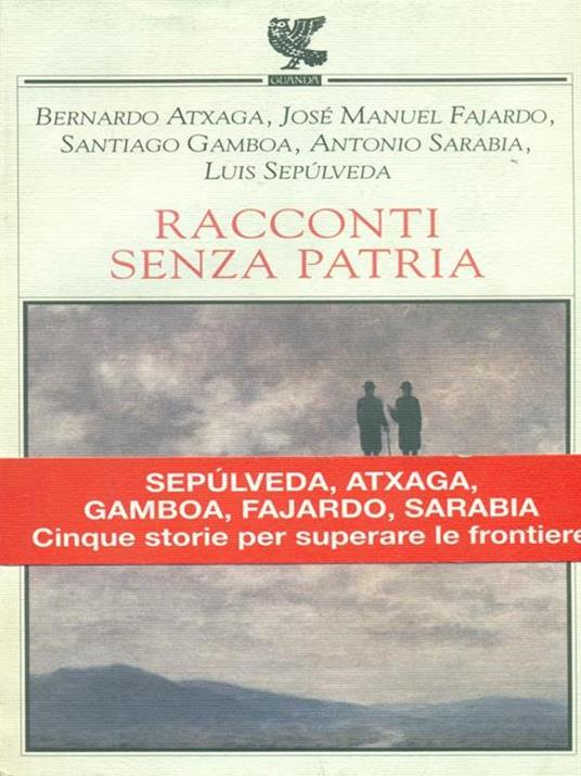 Racconti senza patria - copertina