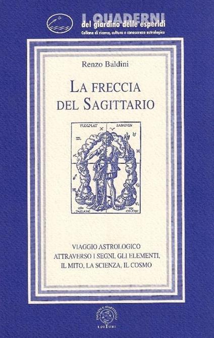 La freccia del sagittario - Renzo Baldini - copertina