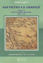 San Pietro a S. Gersole. Diario di don Filiziano Marconi, anno 1936